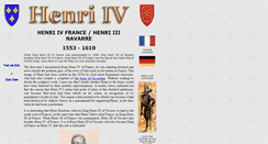 Desktop Screenshot of henri-iv.com