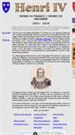 Mobile Screenshot of henri-iv.com